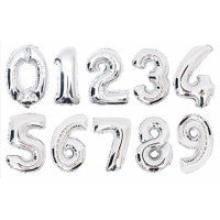 Foil Palloncini Numeri 0 Blu 32", Gonfiabili Elio o Aria, Gigant Numero 0-9, 10-29, 30-100, Granda Palloncino per Anniversario, Decorazione Feste di Compleanno