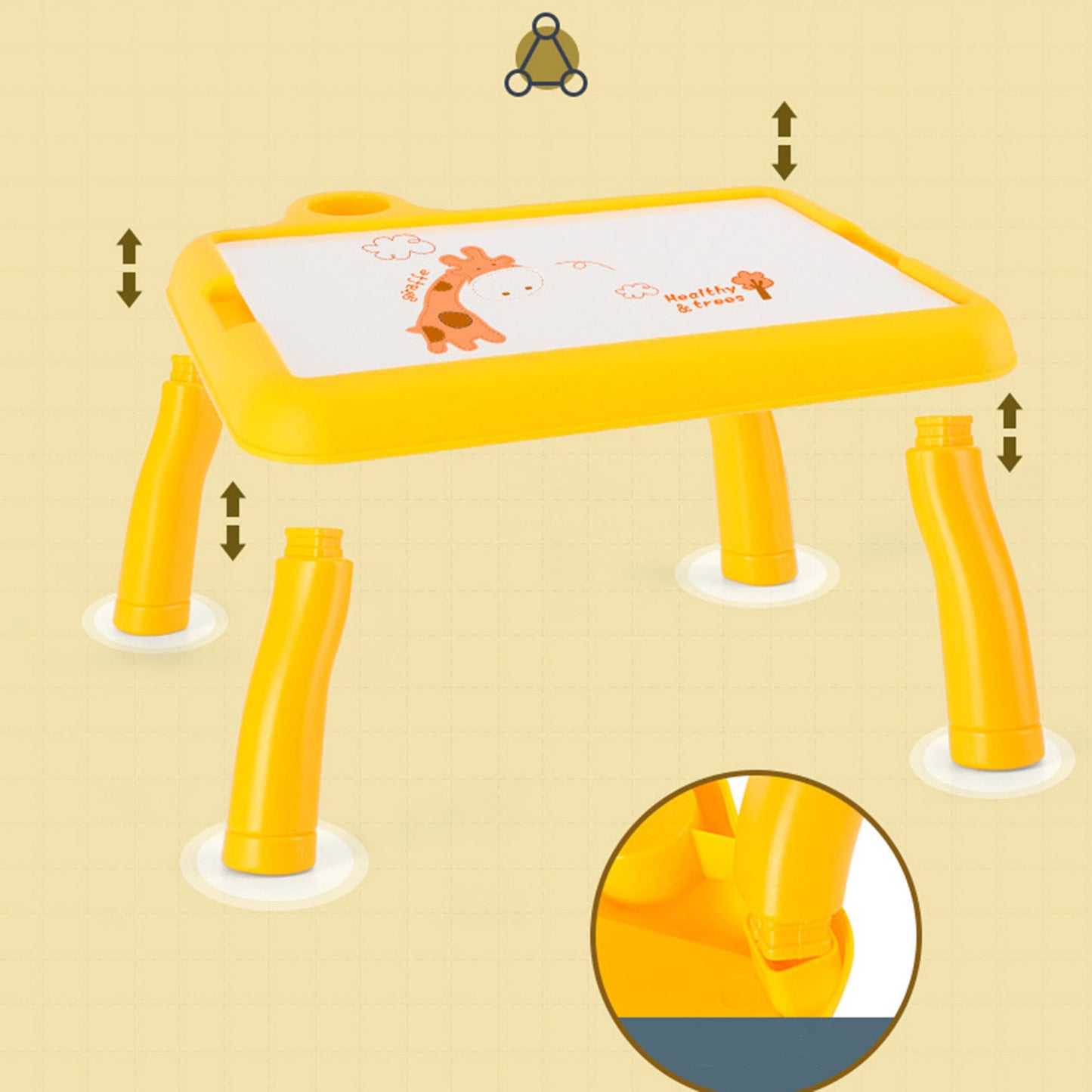 Lavagna Magnetica per Bambino Bambina 1 Anno, Grande Magica Cancellabile Scrittura Tablet con Le Gambe, Giocattolo Educativo e Regalo per Bambini 1 2 3 Anni - Pop-Art Milano