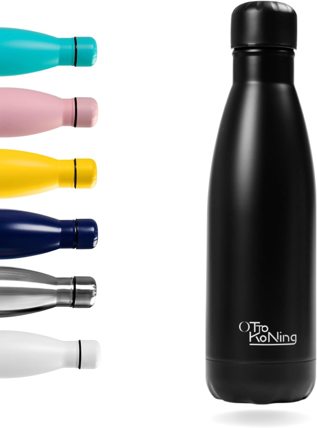 Borraccia Termica in acciaio inox da 500 ml - Otto Koning - Bottiglia termica isolata