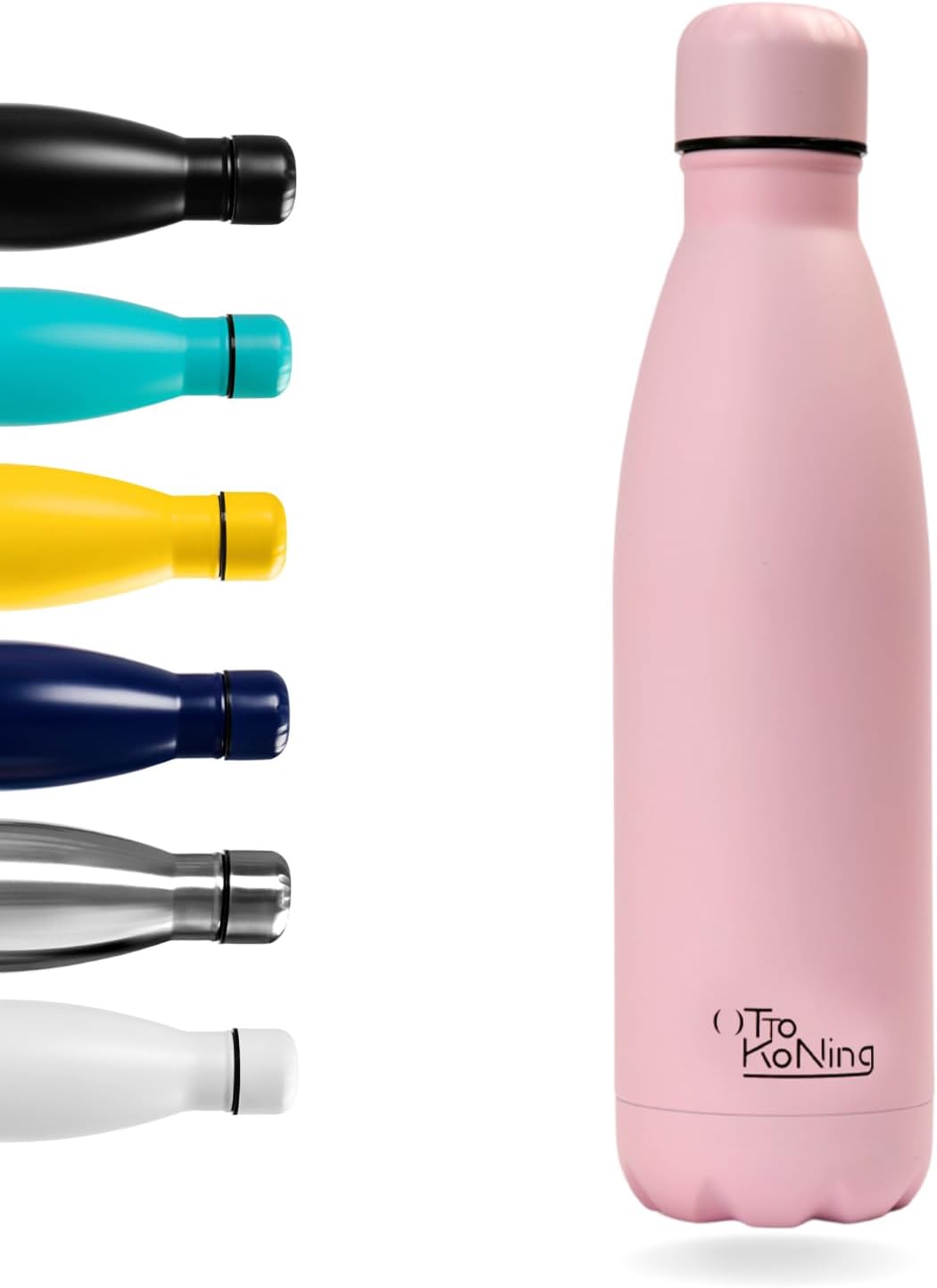 Borraccia Termica in acciaio inox da 500 ml - Otto Koning - Bottiglia termica isolata