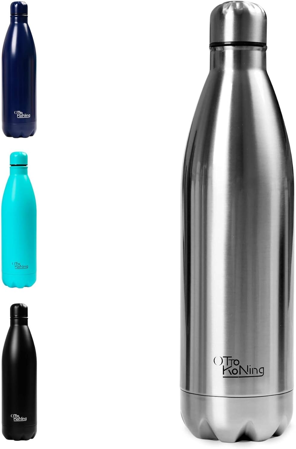 Borraccia Termica in acciaio inox da 500 ml - Otto Koning - Bottiglia termica isolata