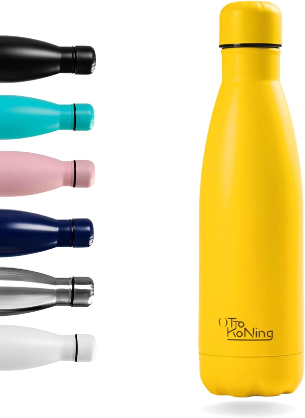 Borraccia Termica in acciaio inox da 500 ml - Otto Koning - Bottiglia termica isolata