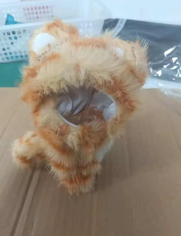 Cat Costume Orange POP MART The Monsters - Exciting Macaron LABUBU Big Into Energy and Have a Seat Blind Box