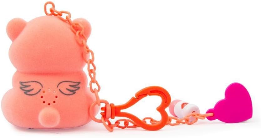 Coccolotti Love&Tell 4ever - Orsetto Corallo, Con Funzione Registrazione e Portachiavi Charm, Animali Interattivi Giocattolo,Per Bambini 4 Anni +, Giochi Preziosi