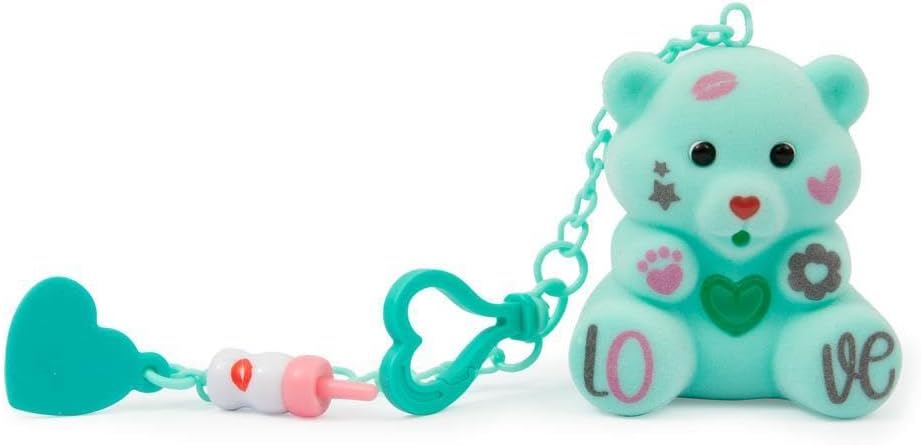 Coccolotti Love&Tell 4ever Acquamarina - Orsetto Acquamarina, Con Funzione Registrazione e Portachiavi Charm, Animali Interattivi Giocattolo,Per Bambini 4 Anni +, Giochi Preziosi