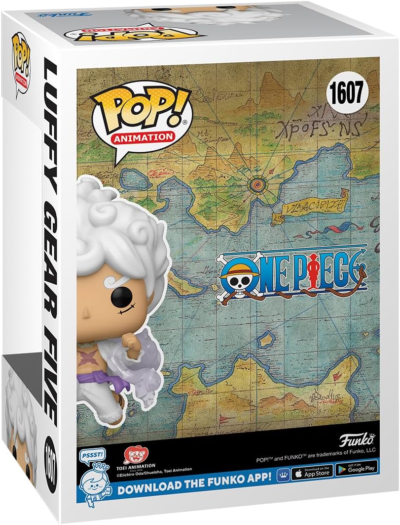 Funko POP! Animation: One Piece S8 - Monkey D. Luffy 79321- no. 1607-OP1 - Probabilità di 1/6 per la Variante Chase - Figura in Vinile da Collezione-Idea Regalo-Merchandising Ufficiale - Anime Fans