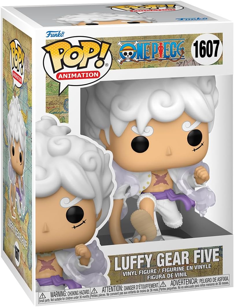Funko POP! Animation: One Piece S8 - Monkey D. Luffy 79321- no. 1607-OP1 - Probabilità di 1/6 per la Variante Chase - Figura in Vinile da Collezione-Idea Regalo-Merchandising Ufficiale - Anime Fans