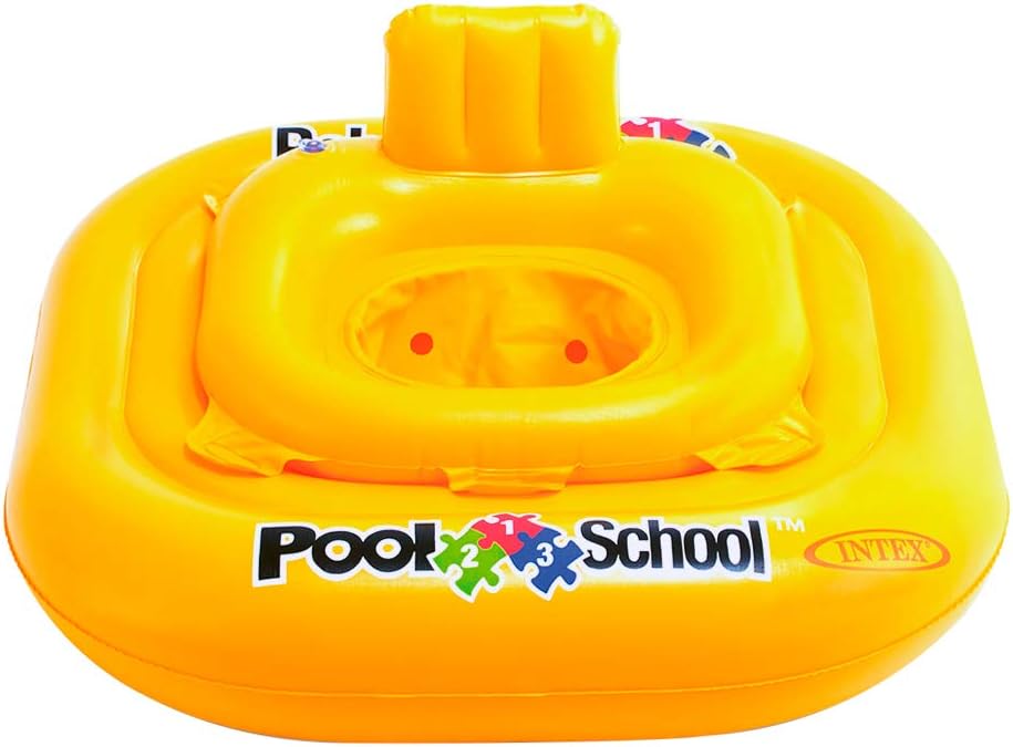 Intex 56585EU - Salvagente Mutandina Giallo, Vinile, Giallo, 70 cm