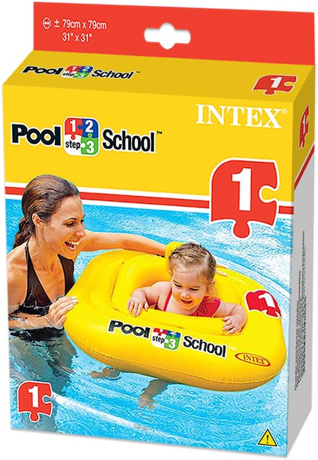 Intex 56585EU - Salvagente Mutandina Giallo, Vinile, Giallo, 70 cm