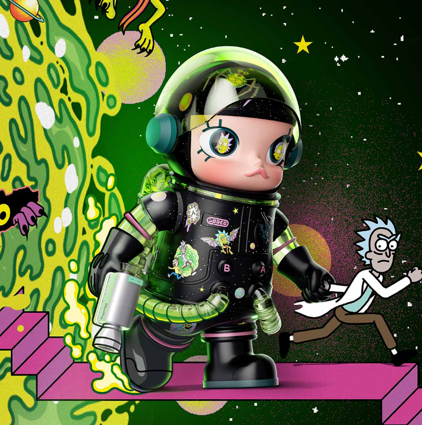 MEGA SPACE MOLLY 1000% Rick and Morty
