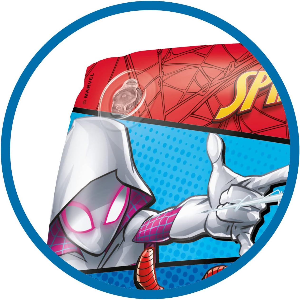 Mondo Toys - SPIDERMAN Arm Bands - Braccioli di Sicurezza per bambini - Materiale PVC - Adatti a bambini da 2 a 6 anni con Peso 6-20 kg - 16927