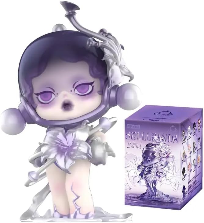 POP MART SKULLPANDA The Sound 1PC Pop Personaggio Casuale Personaggio d'Azione Figura Giocattolo da Collezione Figura da Collezione Regalo di Festa