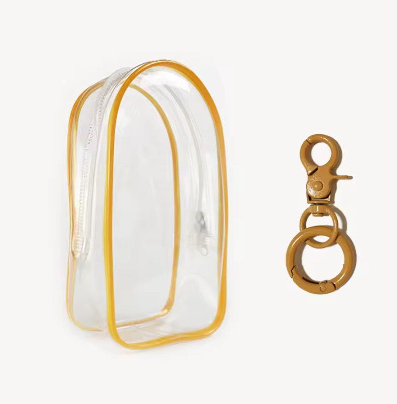 POP MART The Monsters - Have a Seat Macaron Big Into Energy LABUBU Custodia Borsa Trasparente