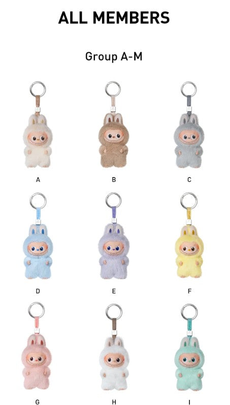 POP MART The Monster PIN FOR LOVE SERIES-Vinyl Plush Pendant Blind Box