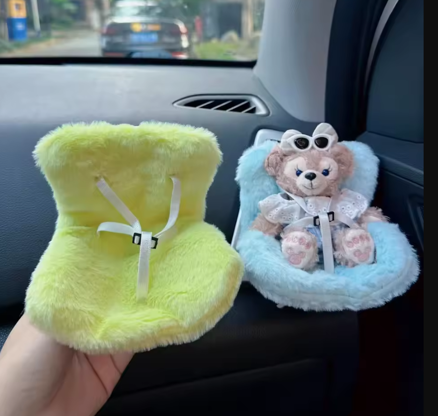 Seggiolino Sedile per Labubu POP MART The Monster Big into Energy Series - Exciting Macaron - Have A Seat-Vinyl Plush Pendant LABUBU Blind Box (9)