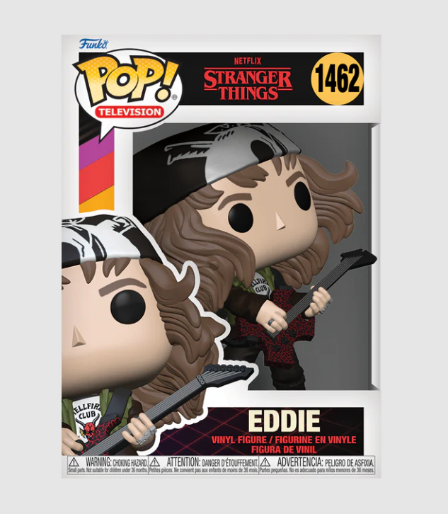 Funko POP! Animation: FINALE EDDIE (WITH GUITAR) - STRANGER THINGS (SEASON 4)