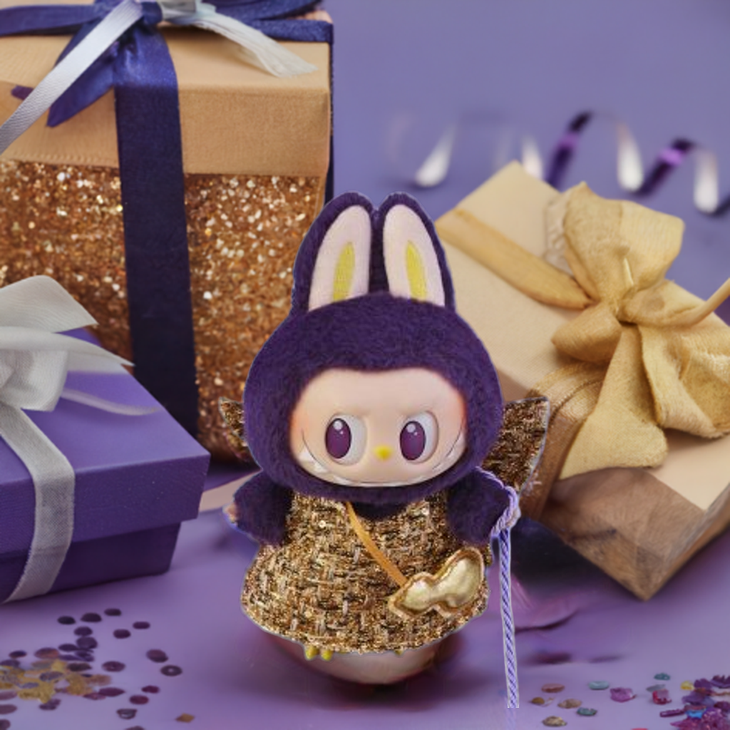 LABUBU × PRONOUNCE - WINGS OF FORTUNE Vinyl Plush Hanging Car