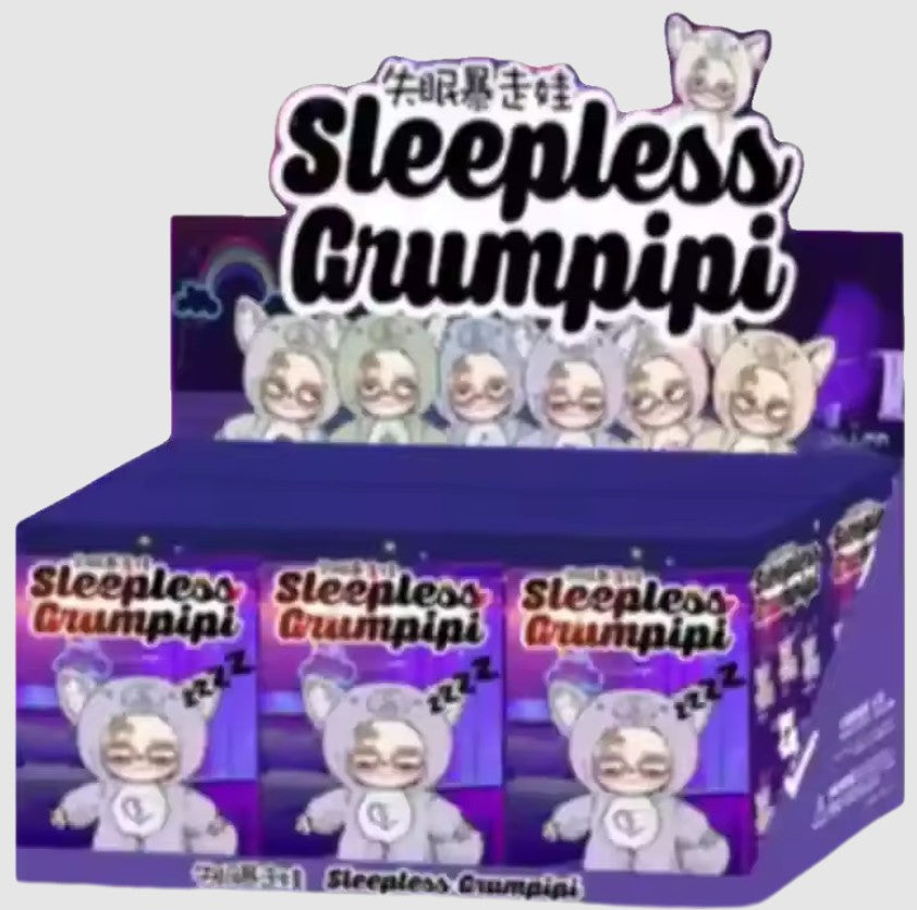 Sleepless Grumpipi Series Figures, Blind Box