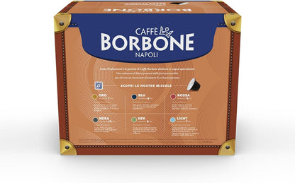 Caffè Borbone Respresso, Miscela Rossa - 100 Capsule - Compatibili con le Macchine ad uso domestico Nespresso*