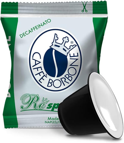 Caffè Borbone Respresso, Miscela Rossa - 100 Capsule - Compatibili con le Macchine ad uso domestico Nespresso*