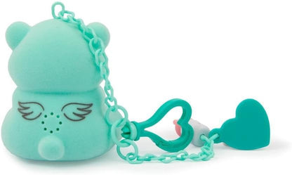 Coccolotti Love&Tell 4ever Acquamarina - Orsetto Acquamarina, Con Funzione Registrazione e Portachiavi Charm, Animali Interattivi Giocattolo,Per Bambini 4 Anni +, Giochi Preziosi
