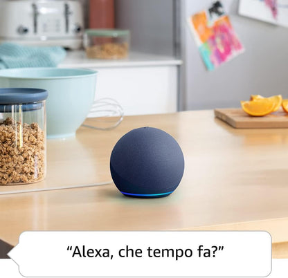 Echo Dot (Ultimo modello) | Altoparlante intelligente Wi-Fi e Bluetooth, suono più potente e dinamico, con Alexa | Anthracite | (5ª generazione)