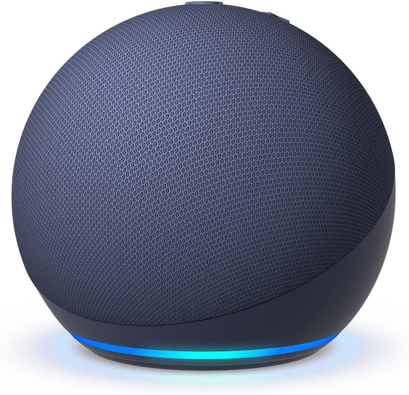 Echo Dot (Ultimo modello) | Altoparlante intelligente Wi-Fi e Bluetooth, suono più potente e dinamico, con Alexa | Anthracite | (5ª generazione)