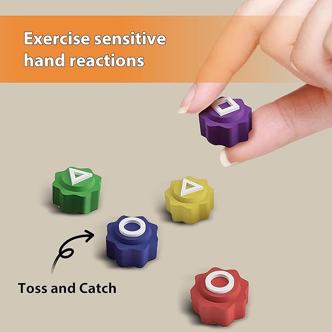 Gonggi Korean Game, Gonggi Jack Stone Pebbles Set Gioco, Attività per La Famiglia, Portatile e Durevole per Tutte le età Giocattolo per l'allenamento della Coordinazione Occhio-Mano - Pop-Art Milano