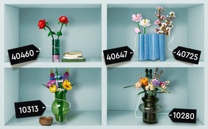 LEGO Botanicals Fiori di Ciliegio - Set Collezione Botanica per Adulti, Bambine e Bambini a Partire da 8+ Anni - Idee Regalo Donna o Mamma - Decorazione Floreale per Casa - 40725