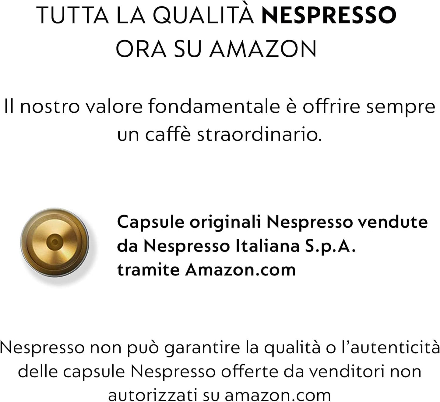Nespresso MACCHINA INISSIA E 100 CAPSULE – Inissia EN80B Macchina Caffè di De’Longhi con 100 Capsule Caffè Selezione Ispirazione Italiana, Riciclabile, Linea Original