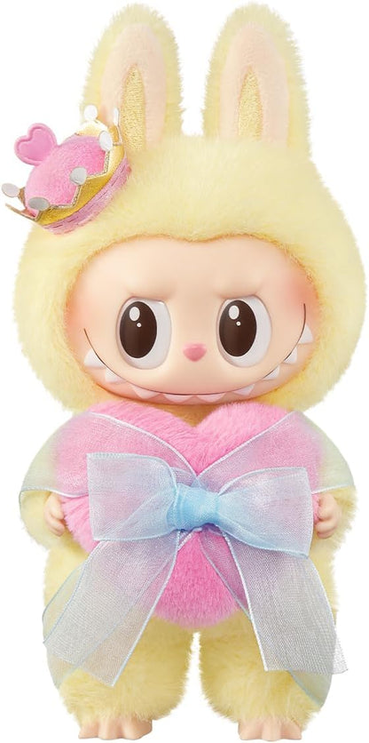POP MART The Monster - Set di peluche in vinile dalla serie Let's Checkmate, scheda da appendere, 6,3 cm, personaggio articolato, giocattolo artistico chic, figura d'azione, 1 scatola