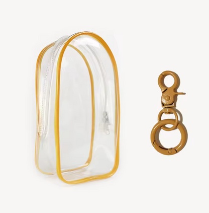 POP MART The Monsters - Have a Seat Macaron Big Into Energy LABUBU Custodia Borsa Trasparente