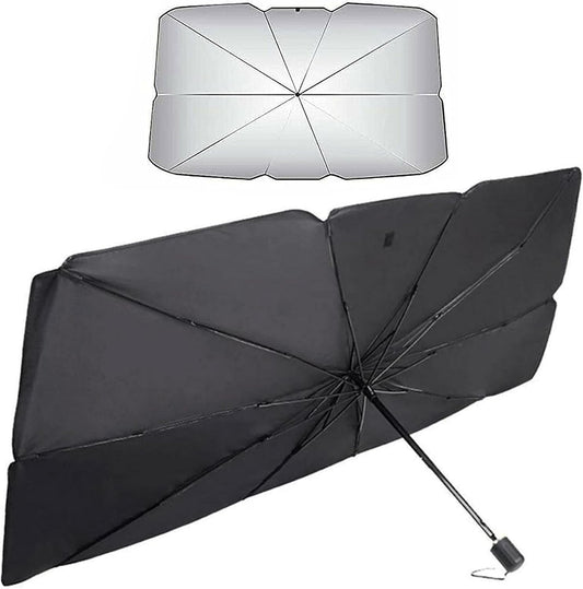 Parasole Auto – Ombrello Pieghevole per Parabrezza Interni Macchina – Schermo Anti-Uv GladeShade per Auto – Telo Proteggi Cruscotto