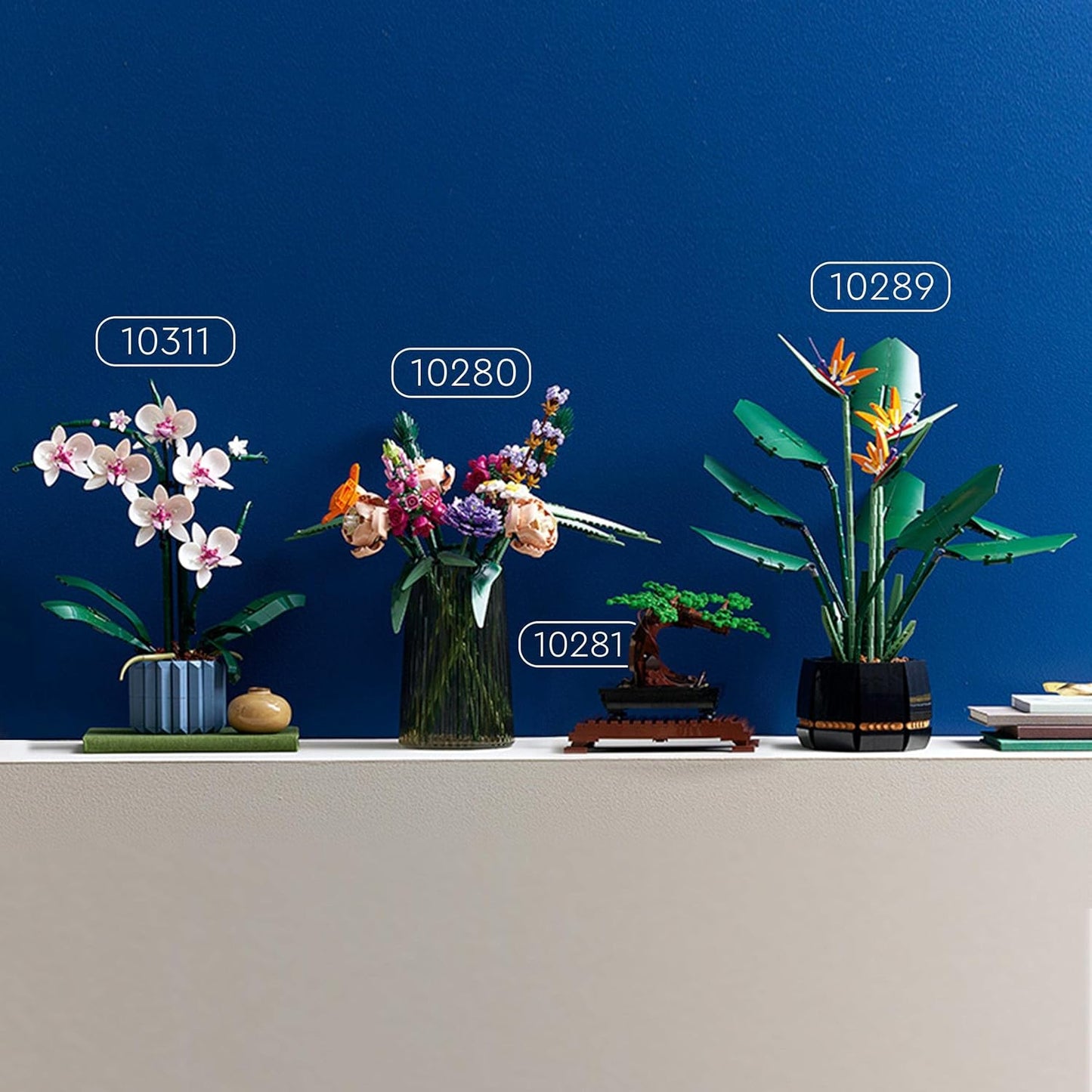LEGO Botanicals Orchidea - Idee Regali Donna o per la Festa della Mamma - Pianta Artificiale da Costruire per Adulti, Fiori Finti e Vaso per Decorazione di Casa dalla Collezione Botanica - 10311