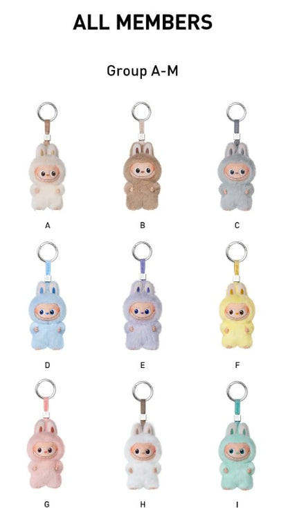 POP MART The Monster PIN FOR LOVE SERIES-Vinyl Plush Pendant Blind Box